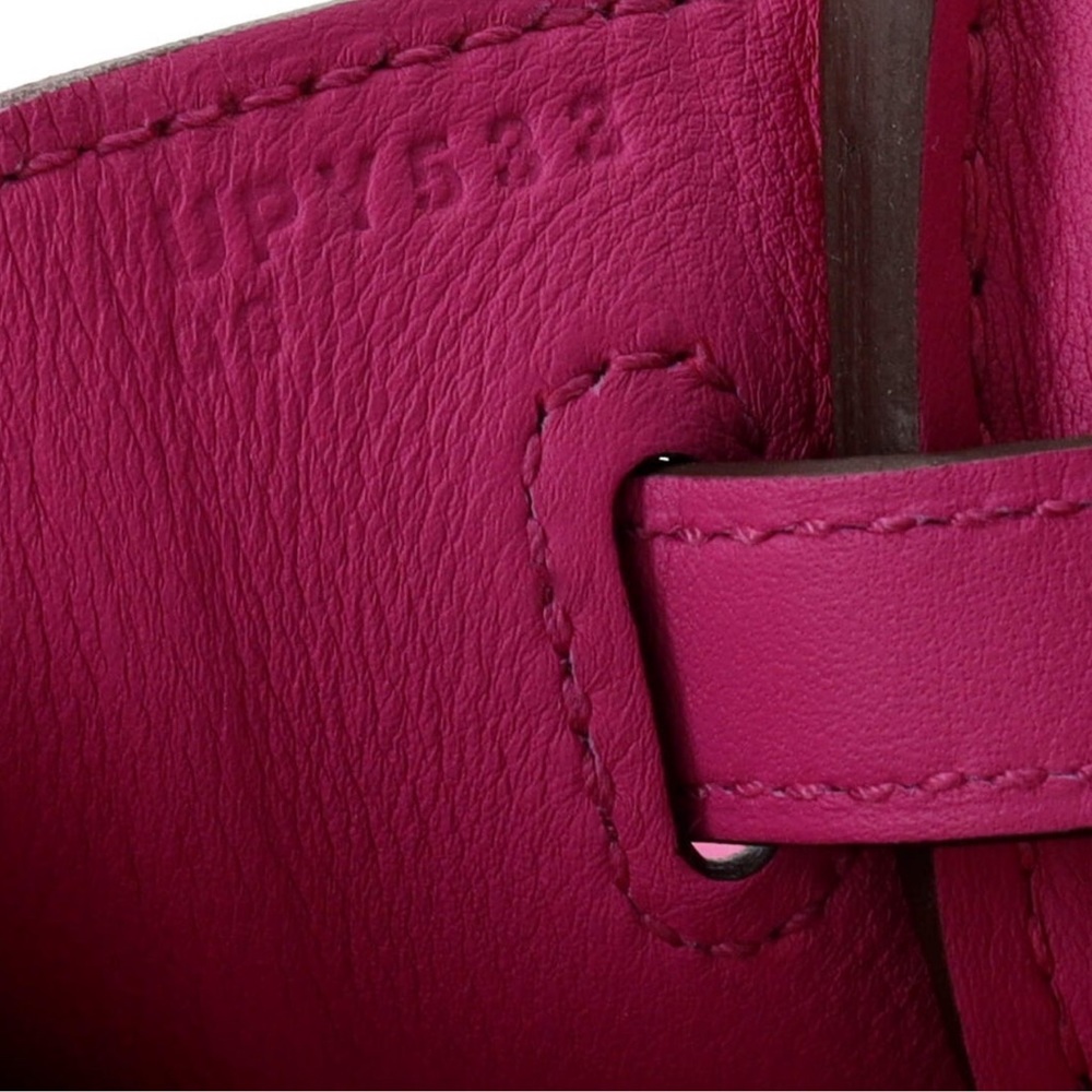 Birkin 25 in Magnolia Swift - Picture 7 of 8